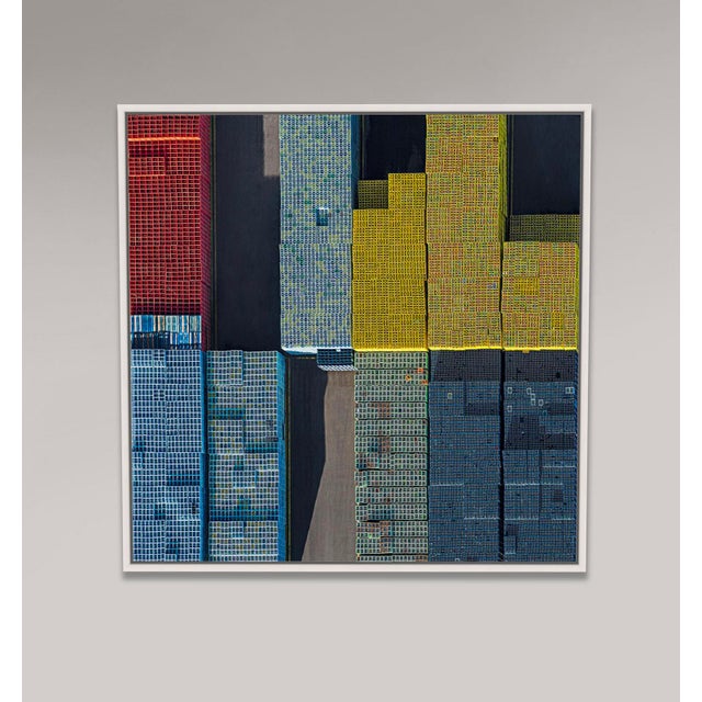 Crate_stakcks_003" Contemporary Limited Edition Fine Art Photograph Print by Bernhard Lang For Sale - Image 4 of 13