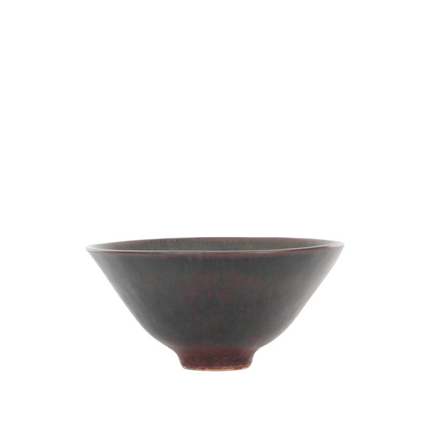 Mid-Century Modern Ceramic Bowl by Carl-Harry Stalhane for Rorstrand For Sale