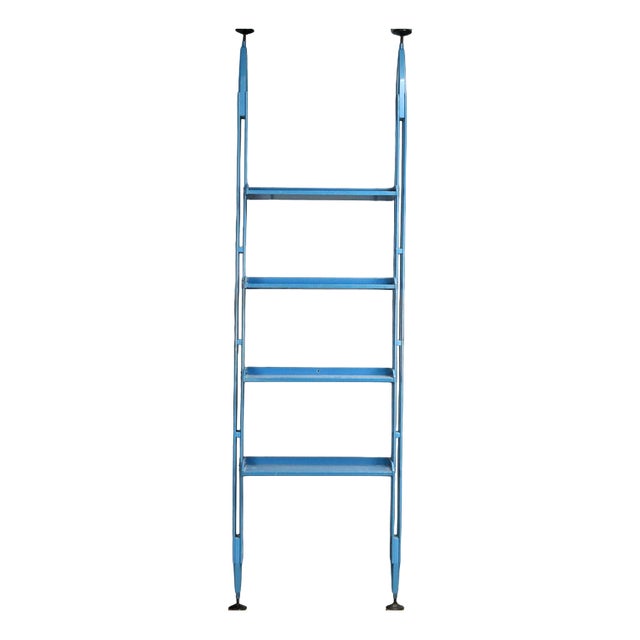 Floor-to-Ceiling Bookcase, 1960s-1970s For Sale