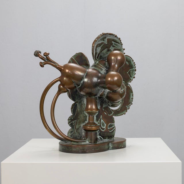 César Bailleux, Abstract Organic Sculpture, 1980s, Bronze For Sale - Image 3 of 11