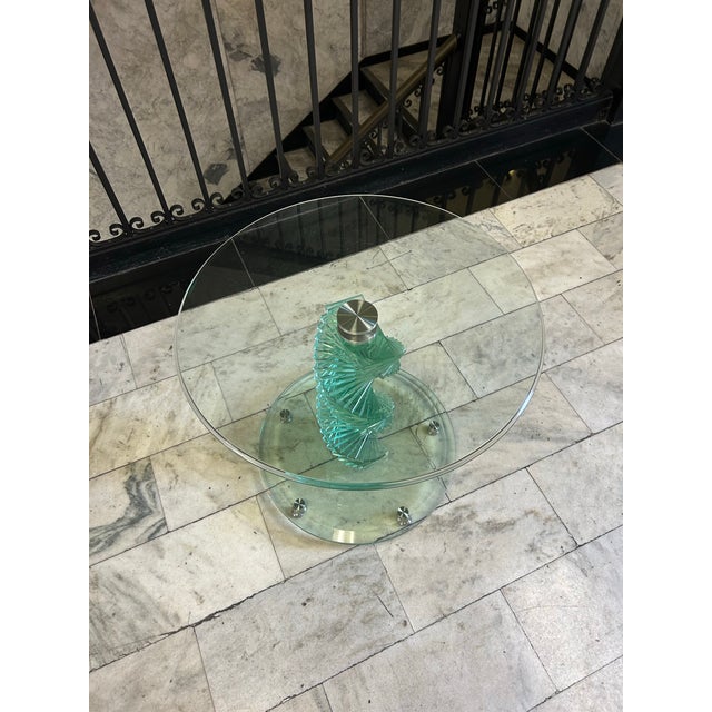 Danny Lane Vintage Helix Table For Sale - Image 4 of 11