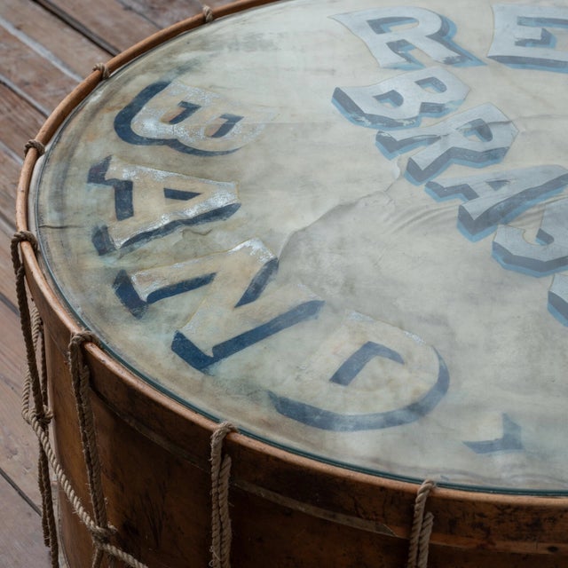 Mid 19th Century j.b. Treat "Reading Brass Band" Drum, C. 1860 For Sale - Image 5 of 6