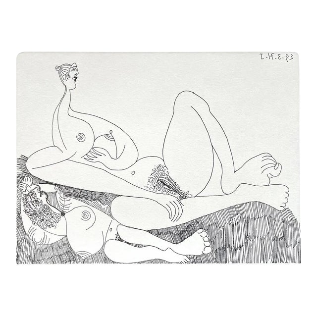 Picasso Gravure Apollinaire Les Onze Mille Verges 7 For Sale