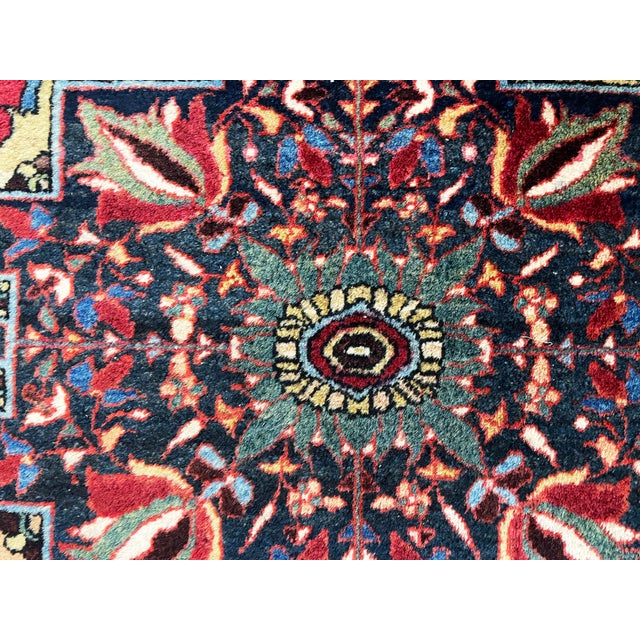 Antique Feraghan Sarouk Rug For Sale In Chicago - Image 6 of 8