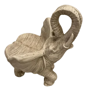 Midcentury Wooden Child's Elephant Chair
