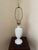 Antique Deco Milk Glass Lamp For Sale In New York - Image 6 of 6