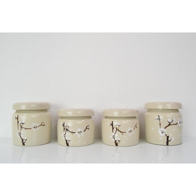 Ceramic Cans attributed to Ditmar Urbach, 1930s, Set of 4 For Sale - Image 3 of 10