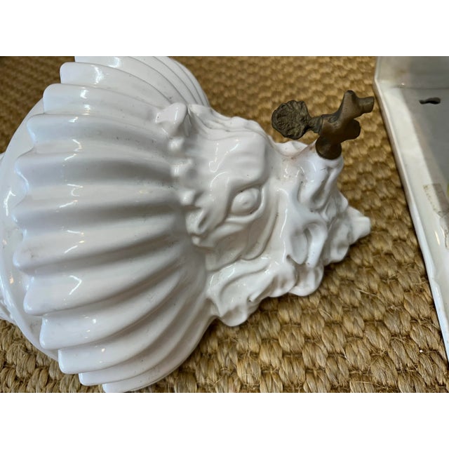 Antique Italian Large Wall Lavavo For Sale - Image 4 of 5