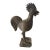 Vintage Bronze AfricanTribal/ Ashanti Akan of a Bird/ Rooster Ivory Coast For Sale