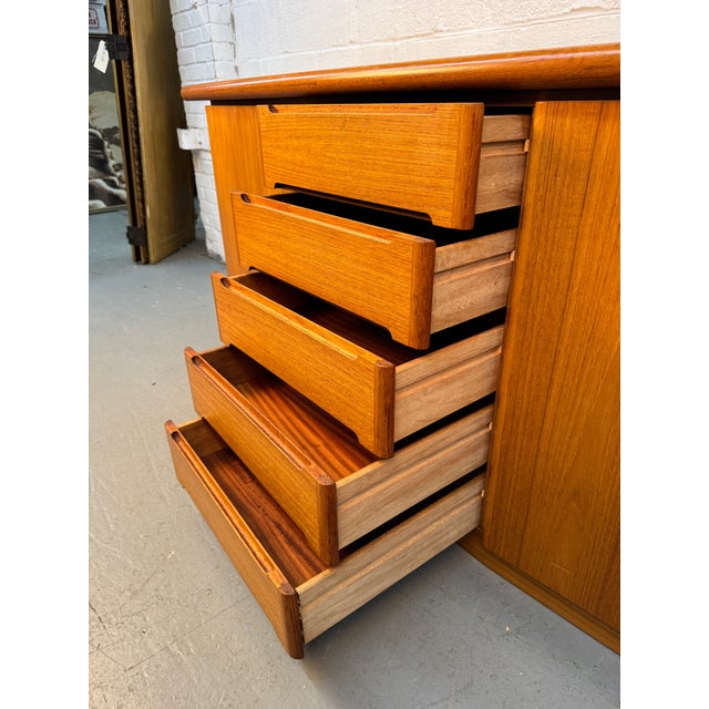Mid 20th Century Teak Credenza by Skovby of Denmark For Sale - Image 13 of 16