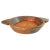 Large 19th Century Brutalist Wood Bowl in Brown Patina, India For Sale - Image 9 of 9