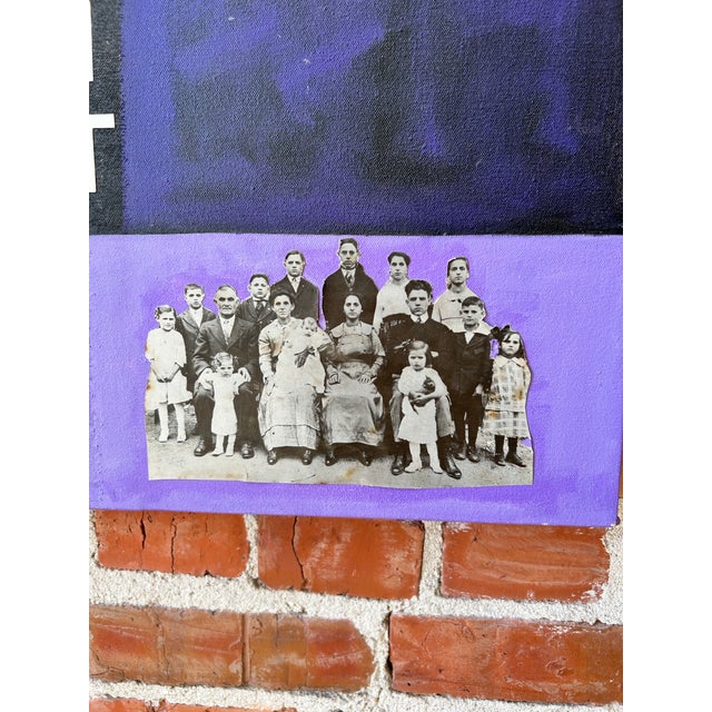 2010s Family Portrait Original Painting by Marie Straw (1894-1996) For Sale - Image 5 of 6