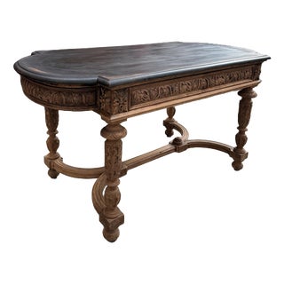 19th Century Oak Console Table For Sale