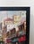 Signed Small European Street Scene Oil Painting Impasto City Artwork, Framed For Sale - Image 4 of 11