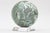 Contemporary Vintage Mother of Pearl Over Wood Sphere Orb Sculpture on Lucite Base, 1970's For Sale - Image 3 of 10