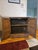 American Late 20th Century Ranch Oak Cabinet With Shelf, Attributed For Sale - Image 3 of 6