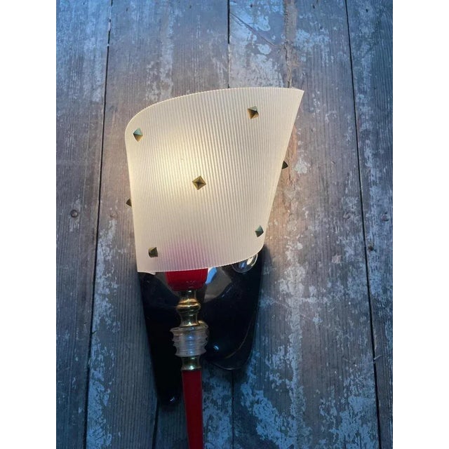 Wall Lamps by Pierre Guariche, 1960s, Set of 2 For Sale - Image 6 of 8