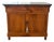 Mid 19th Century French Louis Philippe Marble Top Walnut Sideboard For Sale