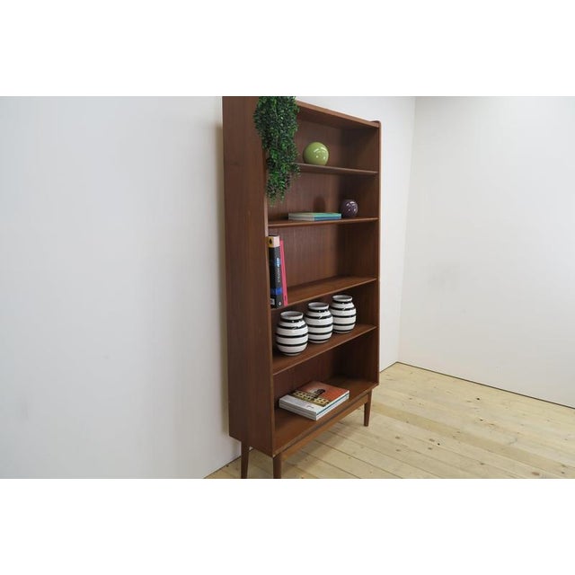 Mid-Century Teak Bookcase by Johannes Sorth, Denmark, 1960s For Sale - Image 4 of 9