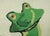 Vintage Needlepoint Frog Pillow For Sale - Image 4 of 10
