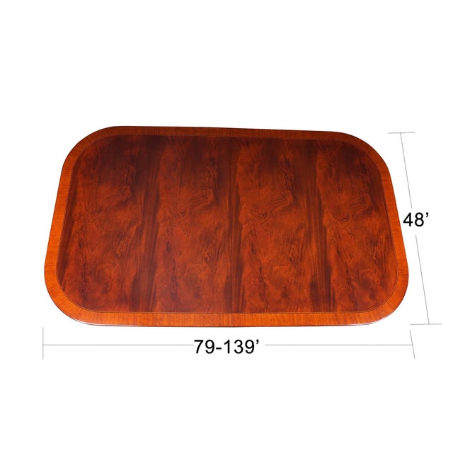 The classic mahogany dining table from Niagara Furniture. We took many of our customers favorite features from different...