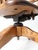 Vintage Oak Swivel Desk Chair For Sale - Image 10 of 12