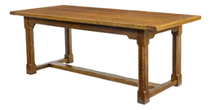 English Dining Table in Golden Oak, 1990s