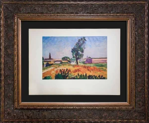 1940s Vintage Henri Matisse “...Landscape" Limited Edition Lithograph Print