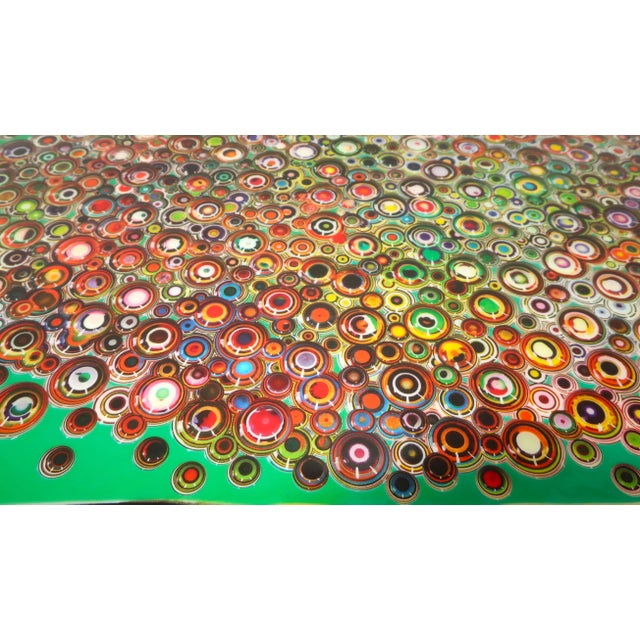 Markus Linnenbrink Lacquered Wood Op Art Postmodern Style Artist Box, 2013 For Sale - Image 10 of 13