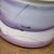 Ceramic Hand-Painted Lavender Ceramic Bowl with Gradient Brushwork For Sale - Image 7 of 9