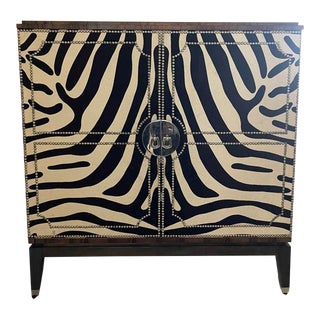 Theodore Alexander Game Bar Cabinet For Sale