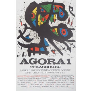 Joan Miro, Agora, Lithograph For Sale