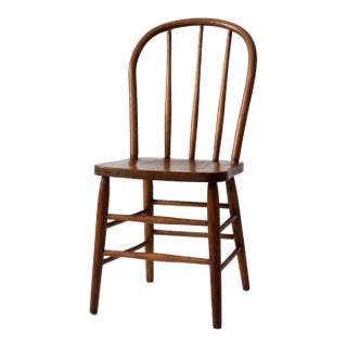 Vintage Windsor Bow Back Dining Chair For Sale