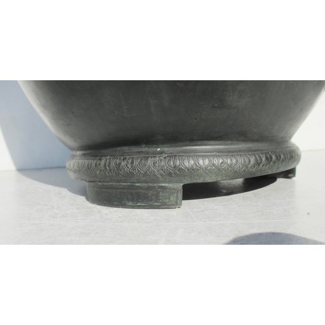 Grand Tour Large Bronze Situla From Pompeii 19th Century For Sale - Image 9 of 17