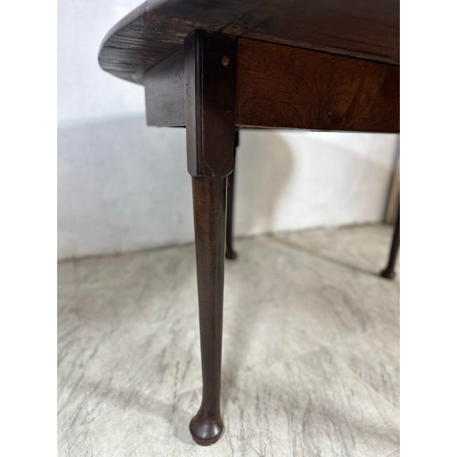 Antique Drop Leaf Dining Table For Sale - Image 10 of 12