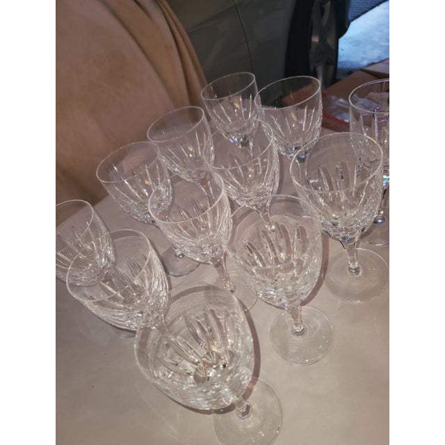 Late 20th Century Atlantis - Set of 12 White Wine Glasses For Sale - Image 5 of 10