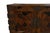 Wonderful Raised Japanese Cabinet Crafted With Geometrically Intricate Inlayed Wood and Hand Wrought Hardware For Sale - Image 9 of 12
