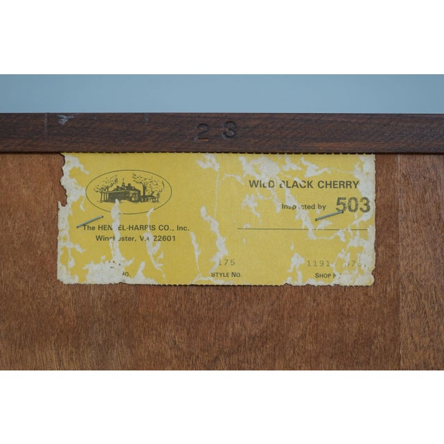 Henkel Harris Cherry No.175 New Market Chest For Sale - Image 12 of 12