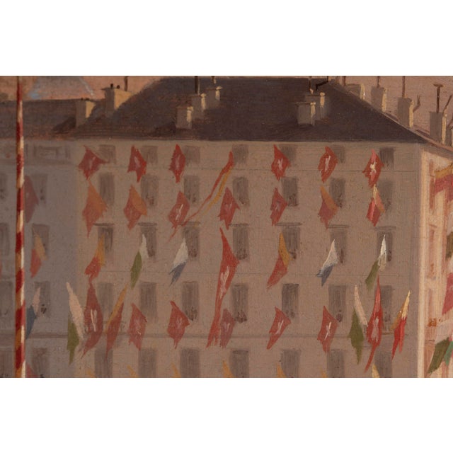 Auguste Doviane, Parade in Geneva, Oil Painting For Sale - Image 15 of 18