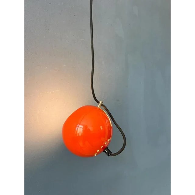 Small Red Adjustable Eyeball Pendant Lamp from Artimeta For Sale - Image 3 of 11