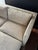 Petite Even Arm Sette With Ottoman For Sale In Philadelphia - Image 6 of 12
