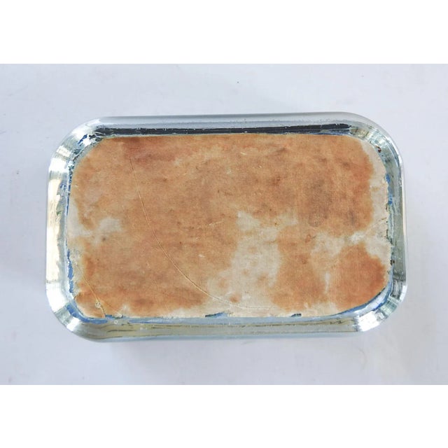 Rustic Vintage Glass Reverse Painted Bluebonnet Landscape Paper Weight For Sale - Image 3 of 4