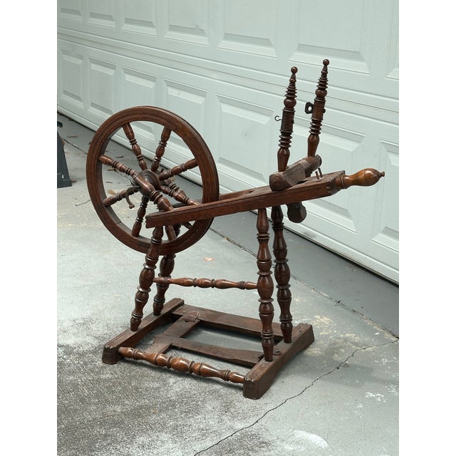 19th Century Spinning Wheel For Sale - Image 12 of 13