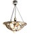 Large Art Deco Alabaster Mosaic Ceiling Light, 1920s For Sale - Image 3 of 14