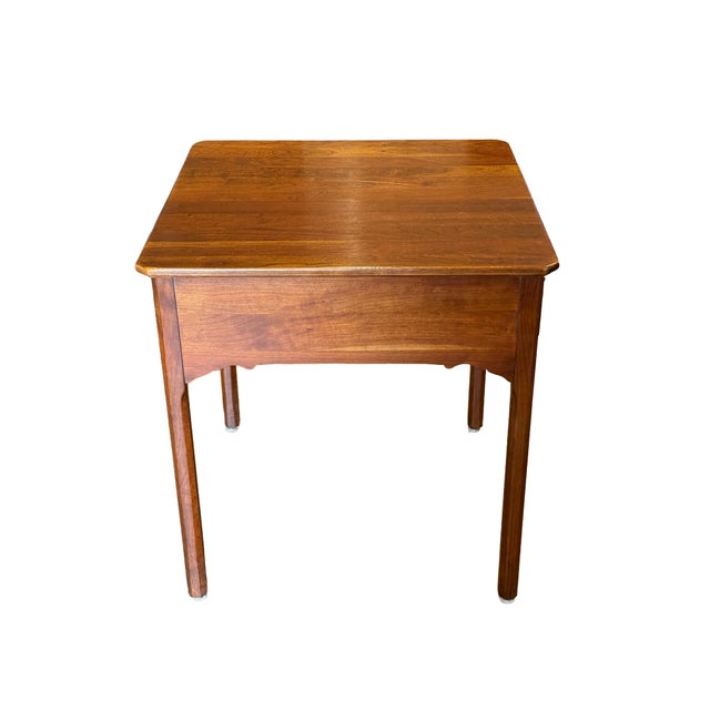 Pair of Vintage Lexington Bob Timberlake Solid Cherry Two-Drawer End Tables / Side Tables - 26"w X 17"d X 25"h For Sale - Image 12 of 18
