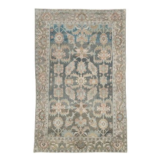 Galerie Shabab Collection Mid-20th Century Persian Malayer Accent Rug For Sale