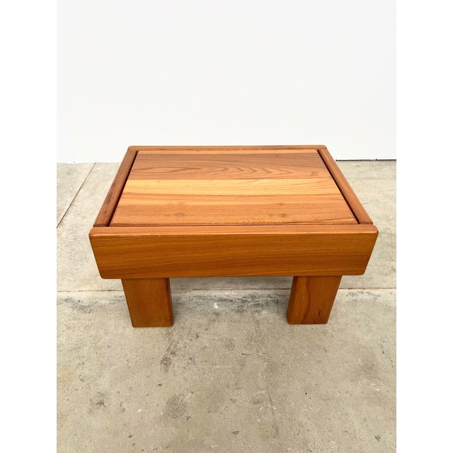 Wood Coffee Table in Elm from Maison Regain, 1970 For Sale - Image 7 of 13