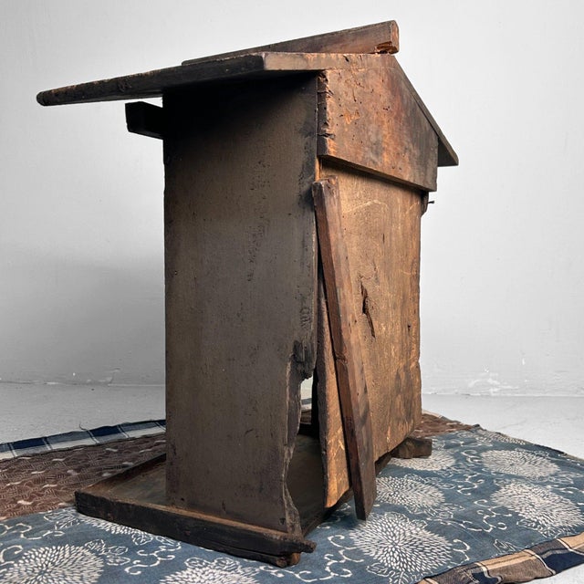 Japanese Kamidana Antique Shinto Wooden Shrine For Sale - Image 5 of 10