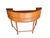 Vintage Faux Bamboo Tortoise Finish Rattan-Style Writing Desk With Gallery Back and Storage Drawers For Sale - Image 10 of 15