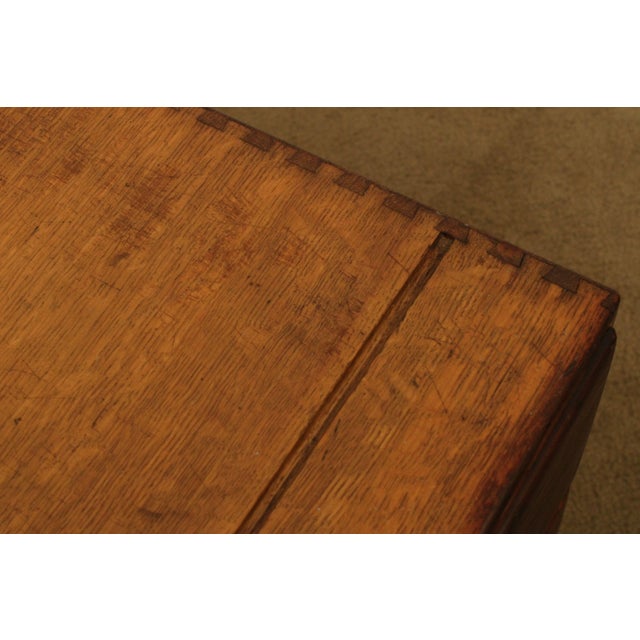 Macey Antique Oak Pair 2 Drawer Modular Card File Cabinets For Sale - Image 10 of 13